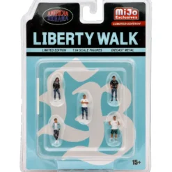 Liberty Walk - 5 figurer - American Diorama / MiJo - 1:64