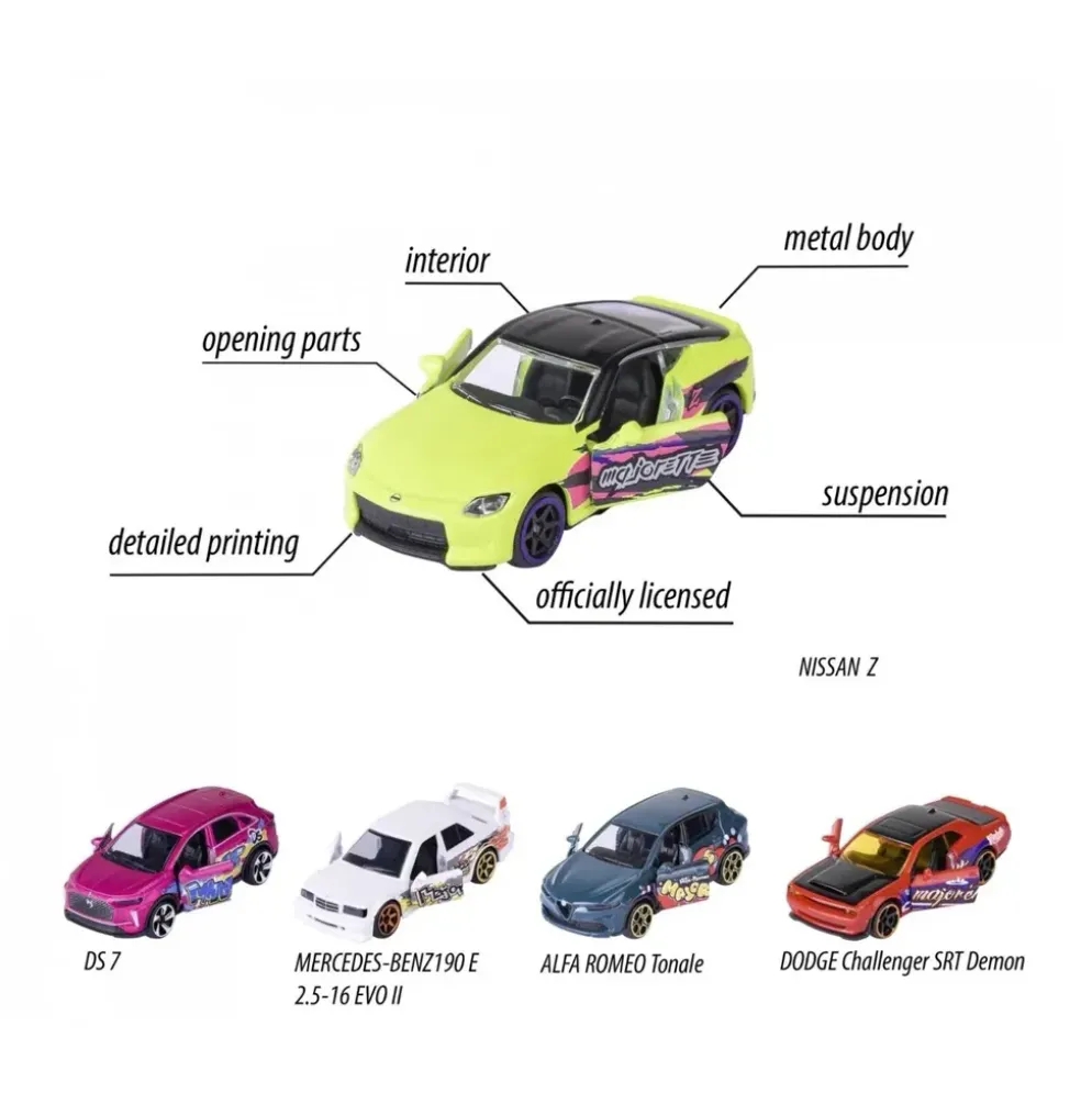 Limited Edition Giftpack (5 bilar) - Series 11 - Majorette