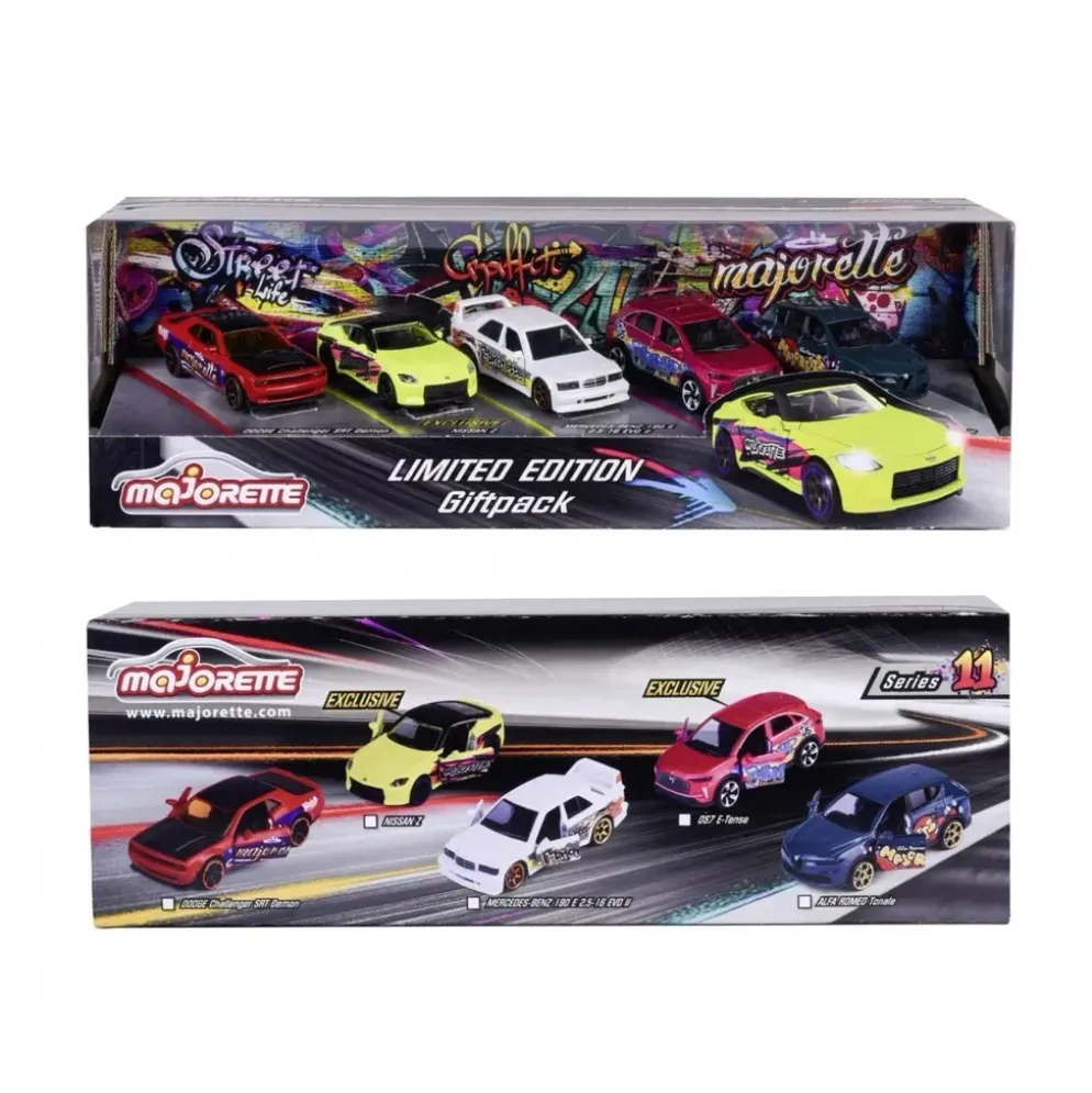 Limited Edition Giftpack (5 bilar) - Series 11 - Majorette