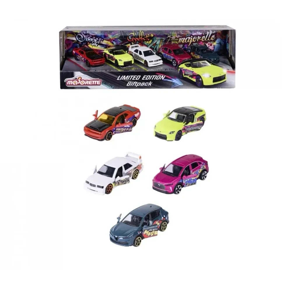 Limited Edition Giftpack (5 bilar) - Series 11 - Majorette