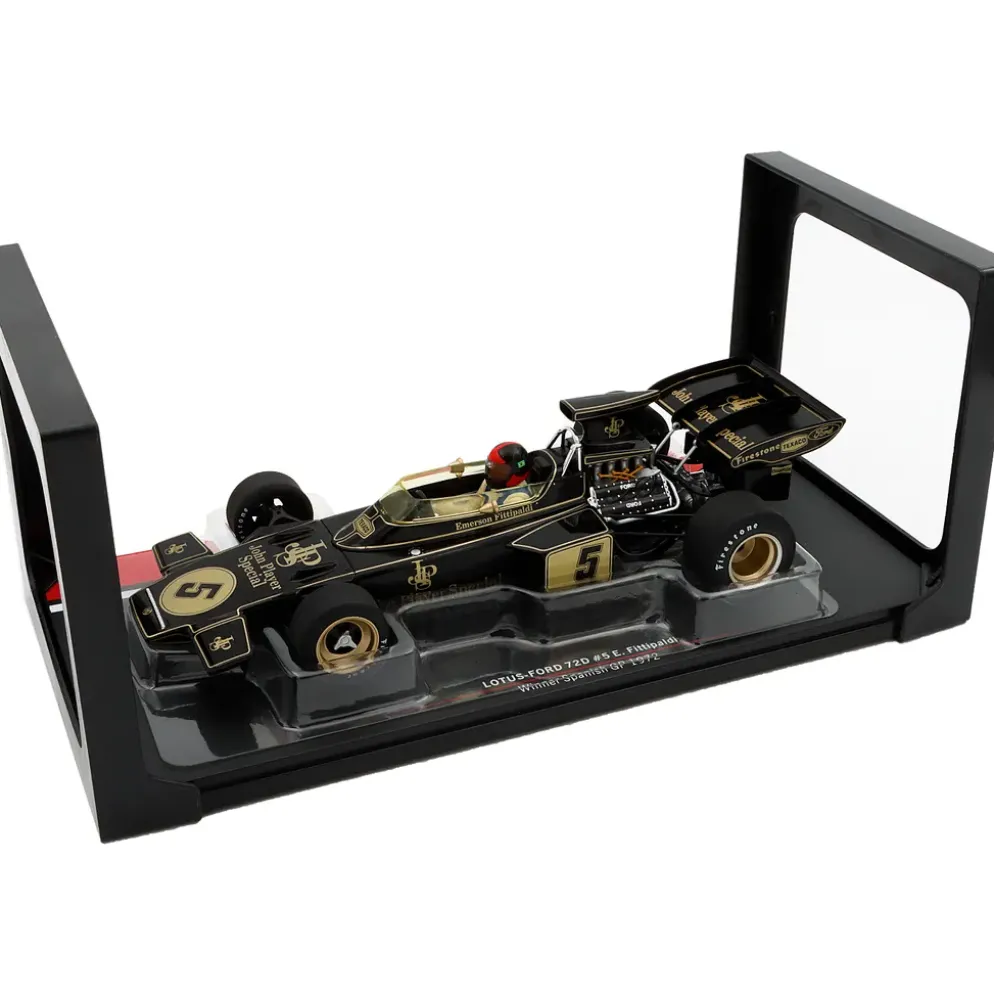 Lotus-Ford 72D - 1972 Spain GP - Fittipaldi - MCG - 1:18