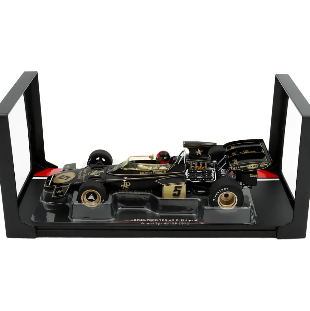 Lotus-Ford 72D - 1972 Spain GP - Fittipaldi - MCG - 1:18