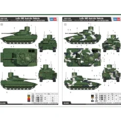LvKv 90C Anti-Air Vehicle - Luftvärnskanonvagn 90 - 84508 - Hobby Boss - 1:35