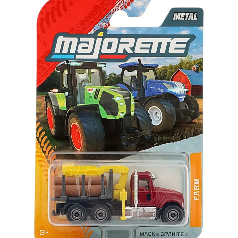 Mack Granite - Timmerbil - Farm Premium Vehicles - Majorette