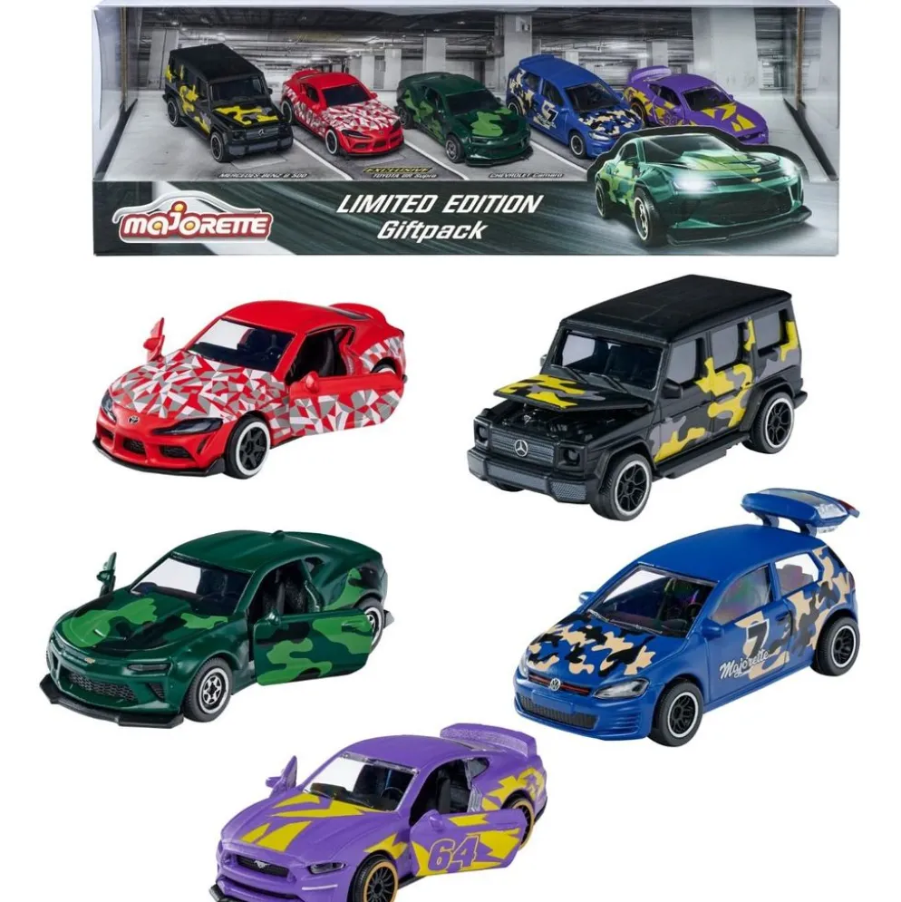 Majorette Limited Edition Giftpack - Series 8 - 5 bilar