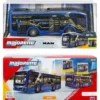 MAN Lion's City 10 E - Elektrisk Stadsbuss - Majorette - 22 cm