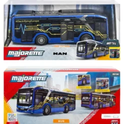 MAN Lion's City 10 E - Elektrisk Stadsbuss - Majorette - 22 cm
