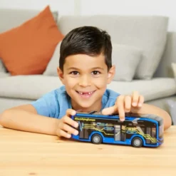 MAN Lion's City 10 E - Elektrisk Stadsbuss - Majorette - 22 cm