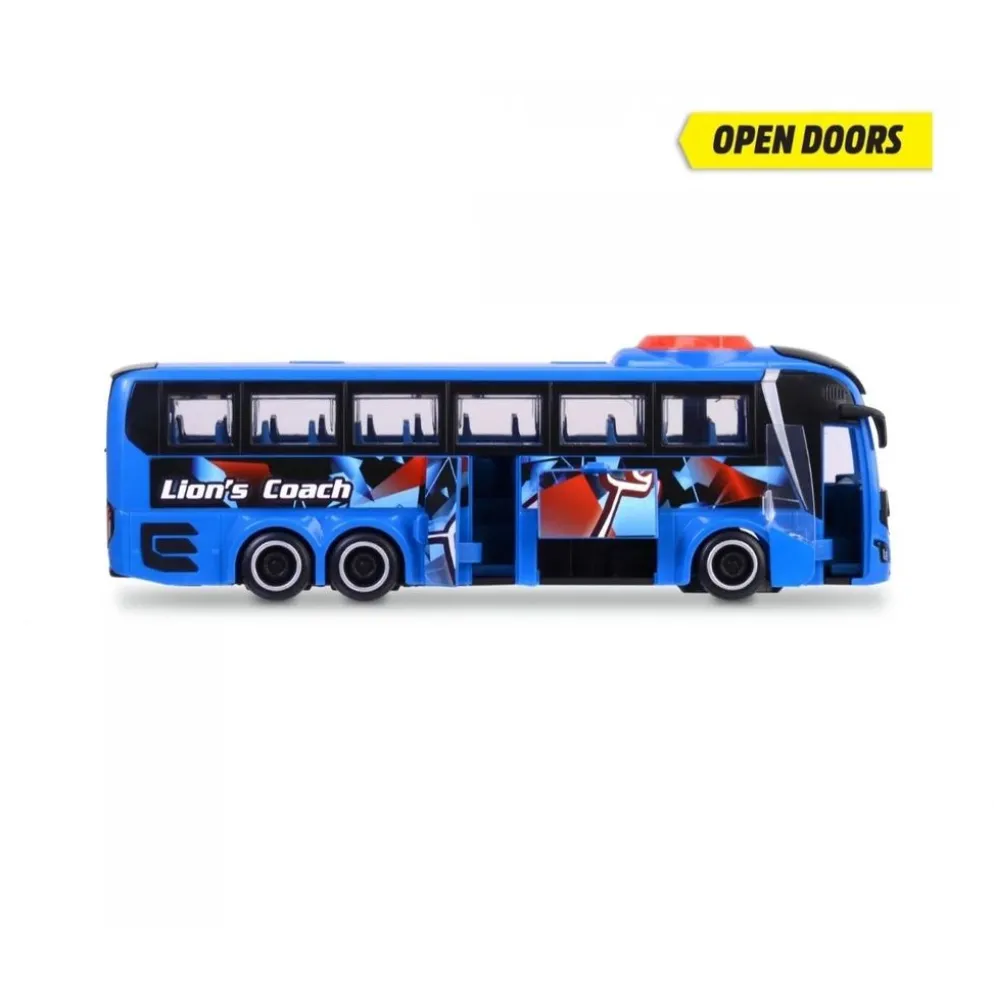 MAN Lion's Coach Buss - Blå - Dickie Toys - 25 cm