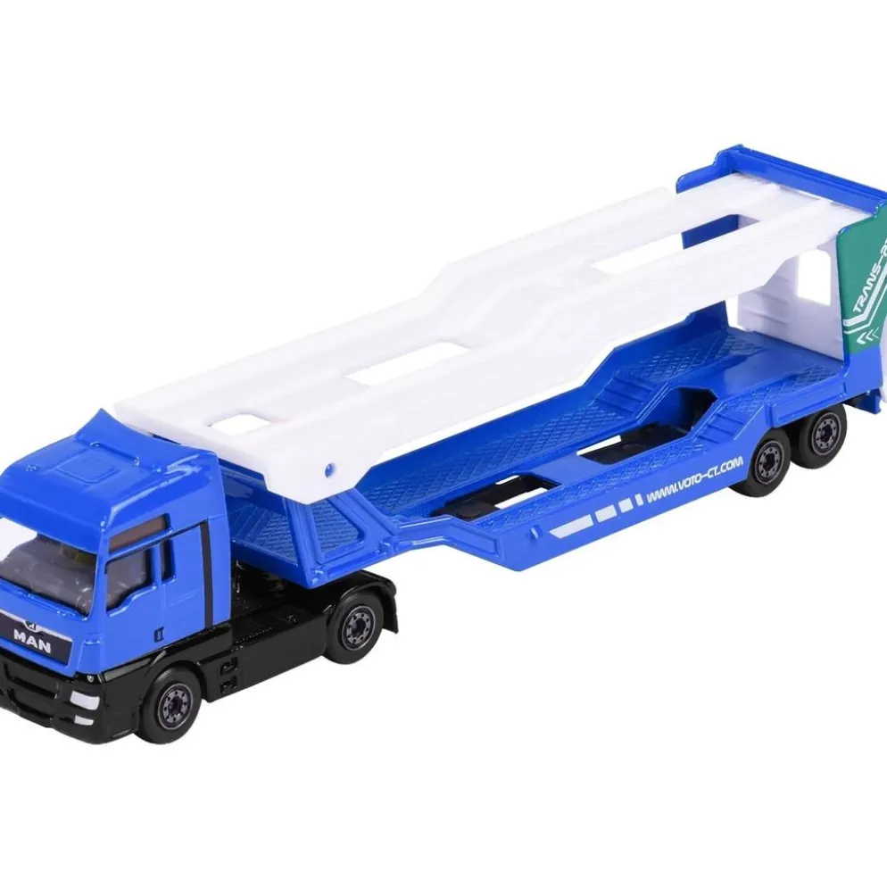 MAN TGX XXL - dragbil + biltrailer - Transporter - Majorette