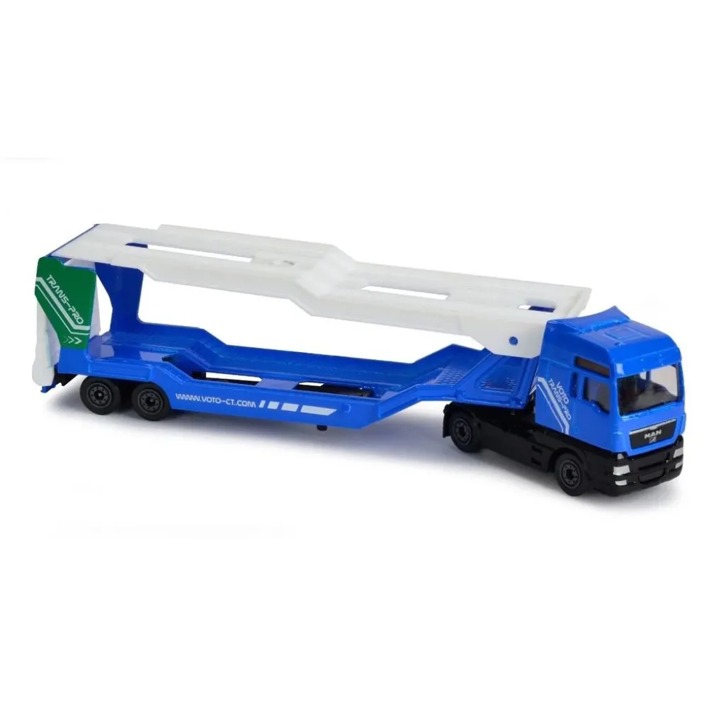 MAN TGX XXL - dragbil + biltrailer - Transporter - Majorette