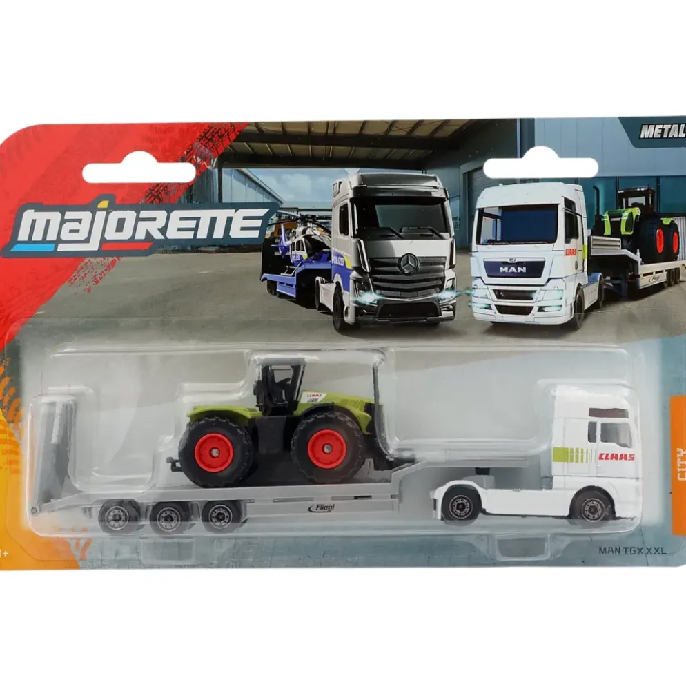 MAN TGX XXL + trailer med traktor - Transporter - Majorette