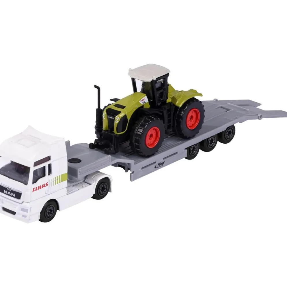 MAN TGX XXL + trailer med traktor - Transporter - Majorette