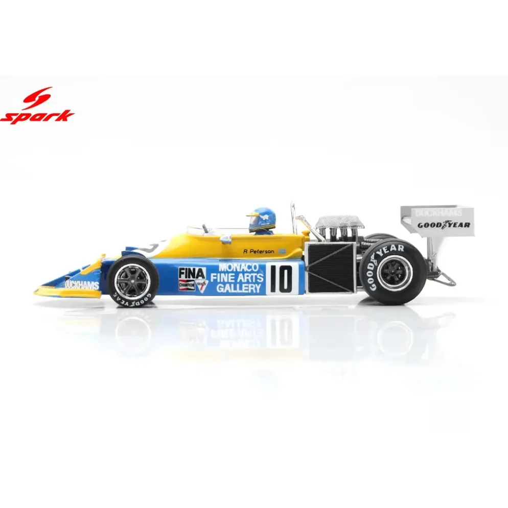March 761 #10 - Monaco GP 1976 - Ronnie Peterson - Spark Models - 1:43