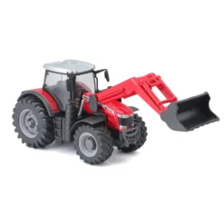 Massey Ferguson 8740S - Traktor - Bburago - 10 cm