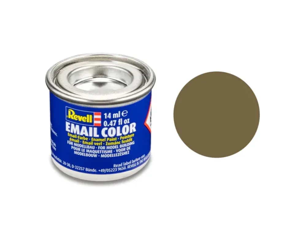 Matt "Olive Brown" - 86 - RAL 7008 - Emaljfärg - Revell