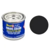 Matt "Tar Black" - 6 - RAL 9021 - Emaljfärg - Revell