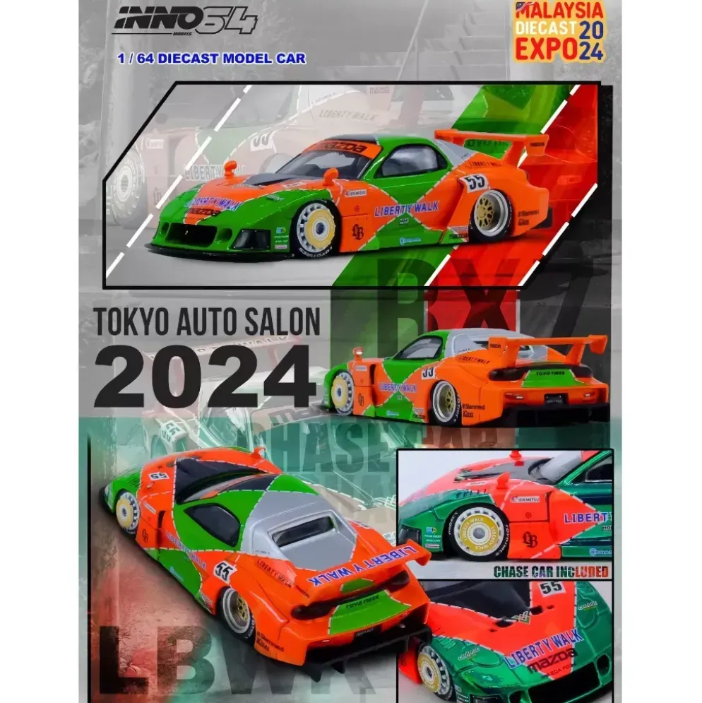 Mazda LBWK RX-7 FD3S LB-Super Silhouette - Inno64 - 1:64