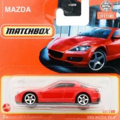 2004 Mazda RX-8 - Röd - Matchbox
