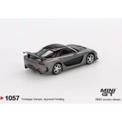 Mazda RX-7 VeilSide Fortune7 - Grey - 1057 - Mini GT