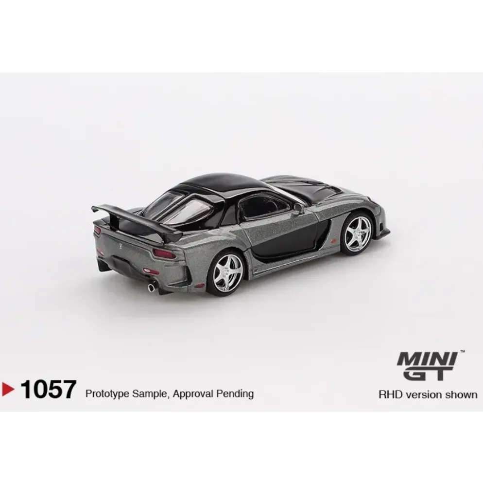 Mazda RX-7 VeilSide Fortune7 - Grey - 1057 - Mini GT
