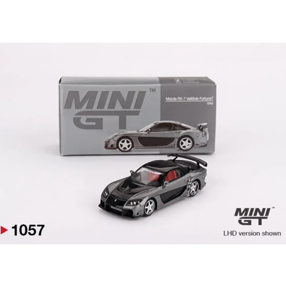 Mazda RX-7 VeilSide Fortune7 - Grey - 1057 - Mini GT