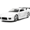 1993 Mazda RX-7 - Vit - Fast & Furious - Jada - 13 cm