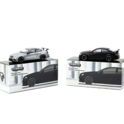 MB C 63 AMG Coupé Black Series - Svart - Tarmac - 1:64