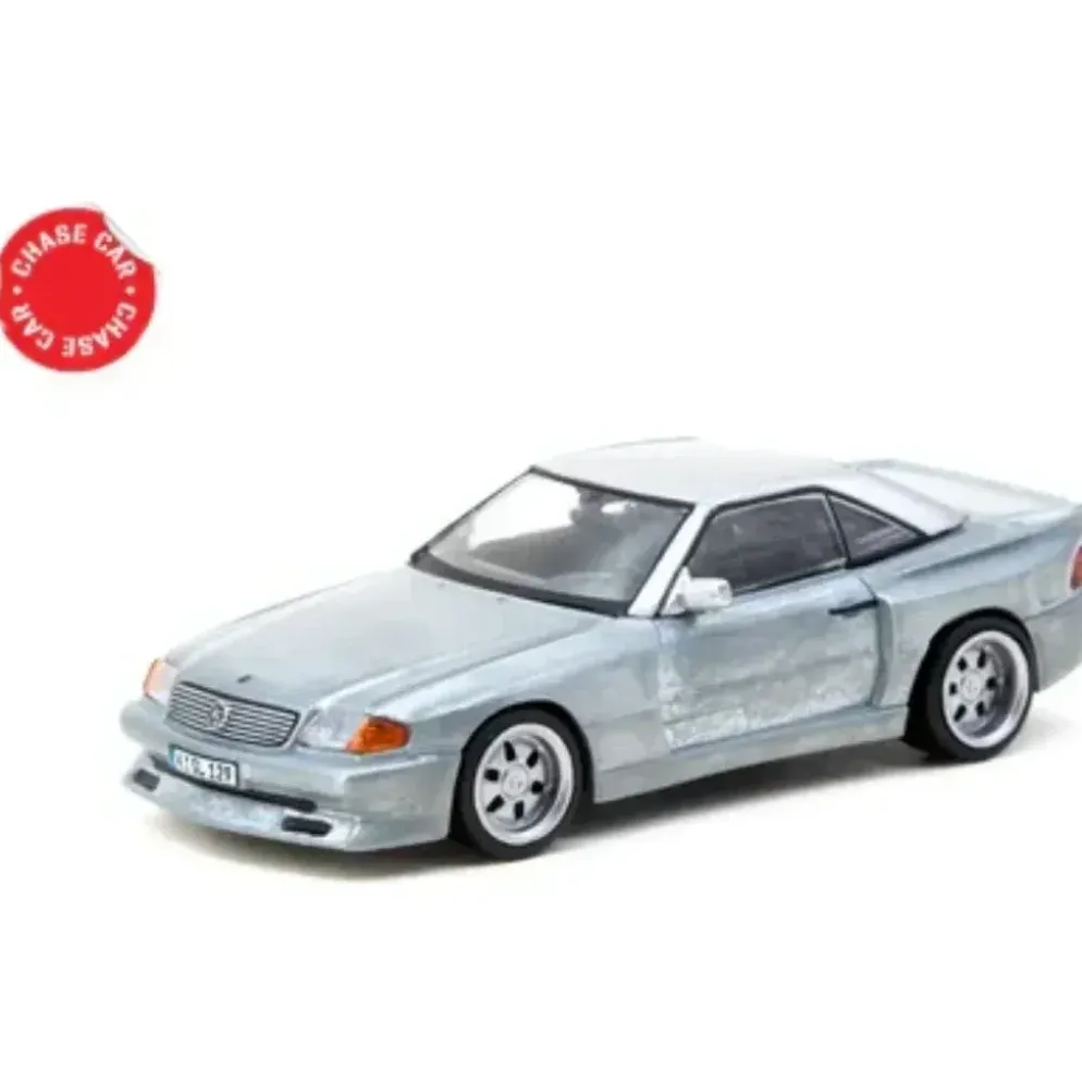 MB SL 500 Koenig Specials - Silver - Tarmac - 1:64