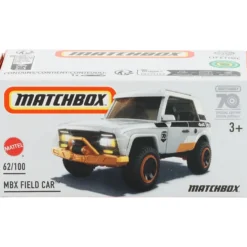 MBX Field Car - Grå - Power Grab - Matchbox