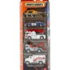 MBX Rescue V - 5-pack leksaksbilar med en Dodge Monaco - Matchbox
