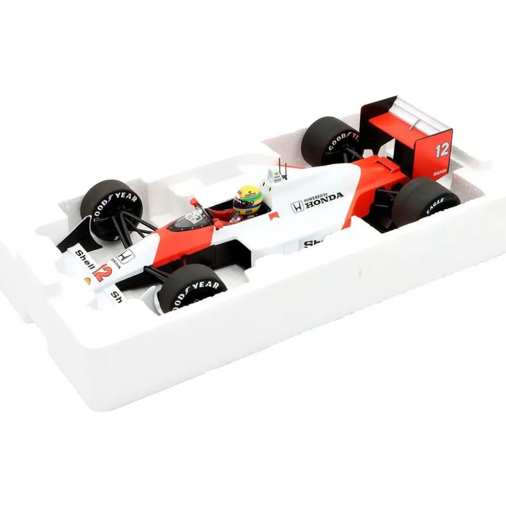 McLaren Honda MP4/4 - WC 1988 - Ayrton Senna - MC - 1:18