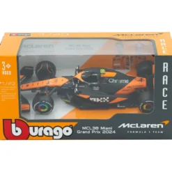 McLaren MCL38 - Miami GP 2024 Lando Norris - Bburago - 1:43