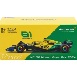 McLaren MCL38 - 2024 Monaco GP - Piastri - Bburago - 1:43