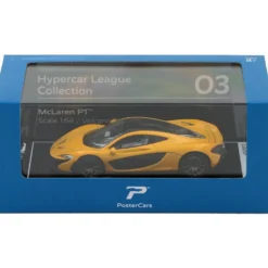 McLaren P1 - Gul - PosterCars - 1:64