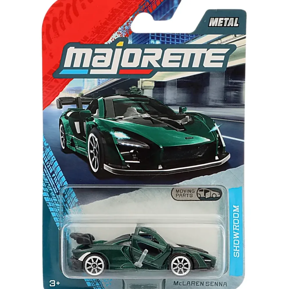 McLaren Senna - Grön - Showroom Premium Cars - Majorette - 7 cm