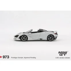 McLaren 750S Spider Cirrus Grey - Grå - 973 - Mini GT - 1:64