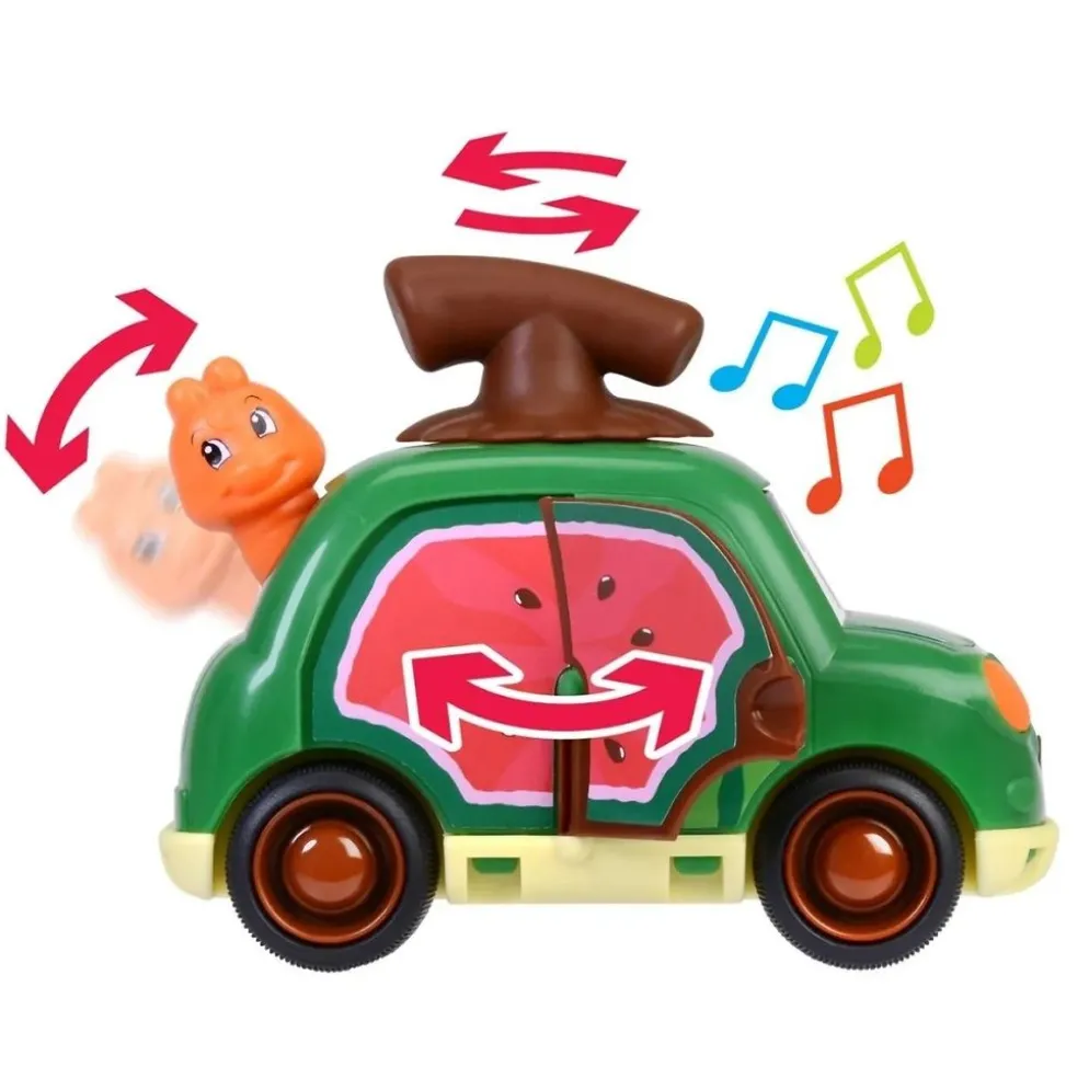 Melon - Leksaksbil från 1 år - Fruit Friends - ABC