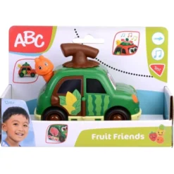 Melon - Leksaksbil från 1 år - Fruit Friends - ABC