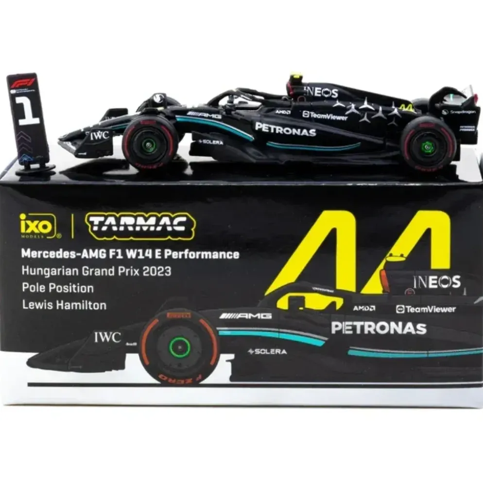 Mercedes-AMG F1 W14 E Performance - Lewis Hamilton - GLOBAL64 - Tarmac x Ixo Models