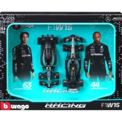 Mercedes-AMG - 2024 - Hamilton + Russell - Bburago - 1:43