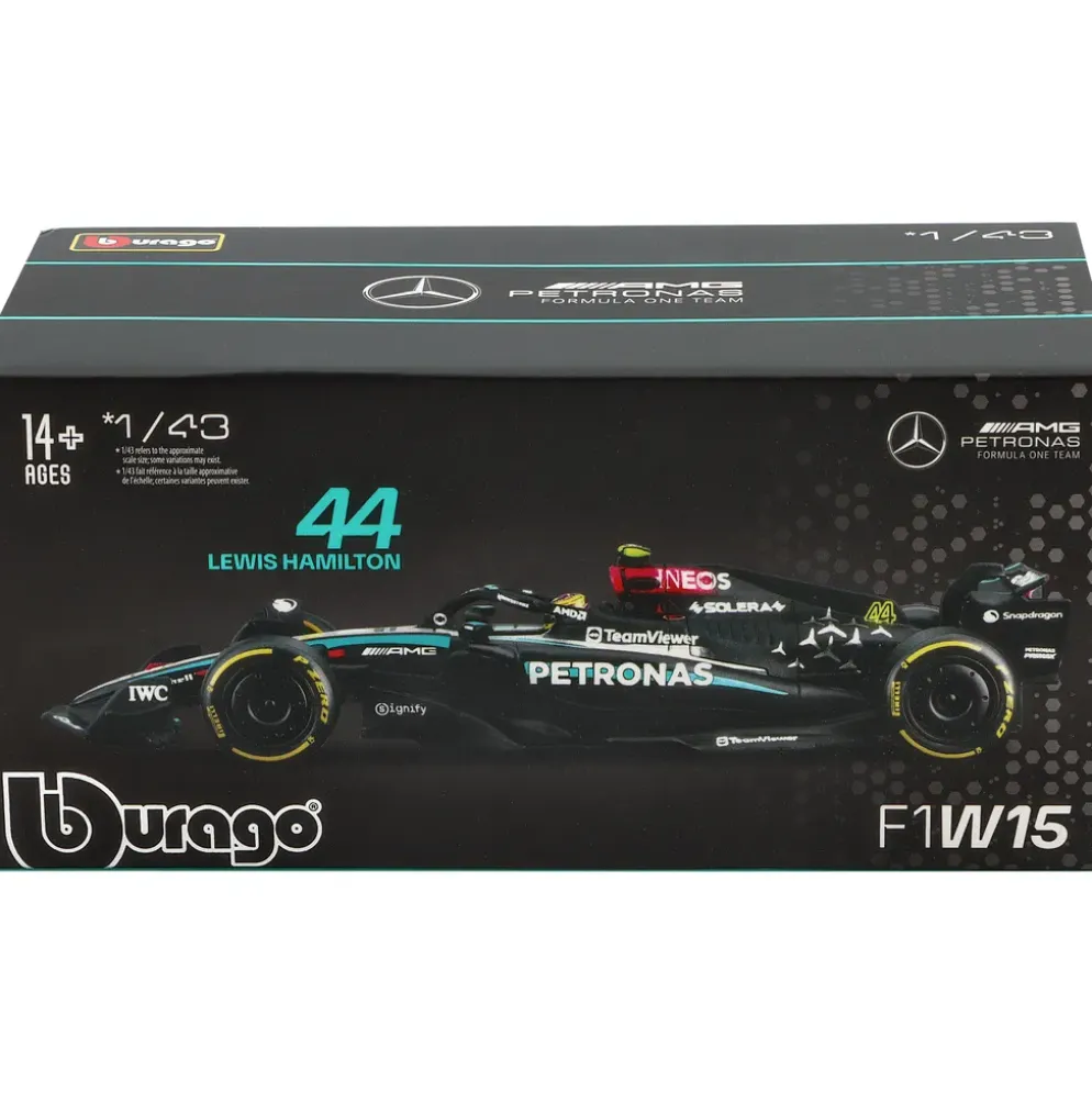 Mercedes-AMG W15 E - 2024 - Lewis Hamilton - Bburago - 1:43