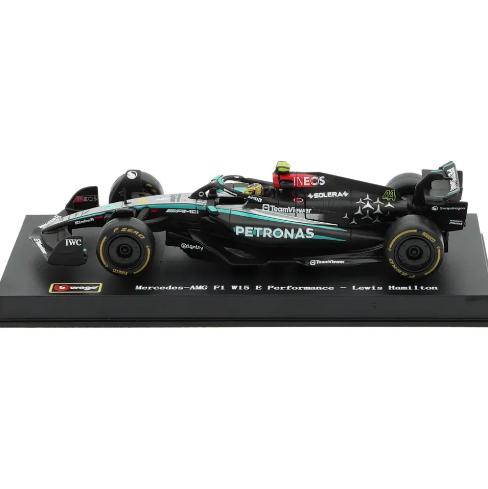Mercedes-AMG W15 E - 2024 - Lewis Hamilton - Bburago - 1:43