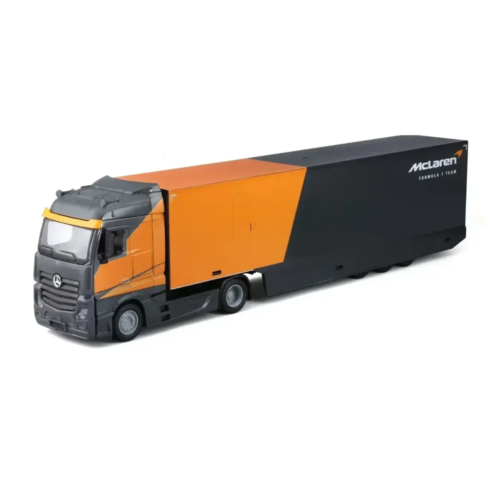 Mercedes-Benz Actros Gigaspace + McLaren MCL38 #4 - Bburago - 1:43
