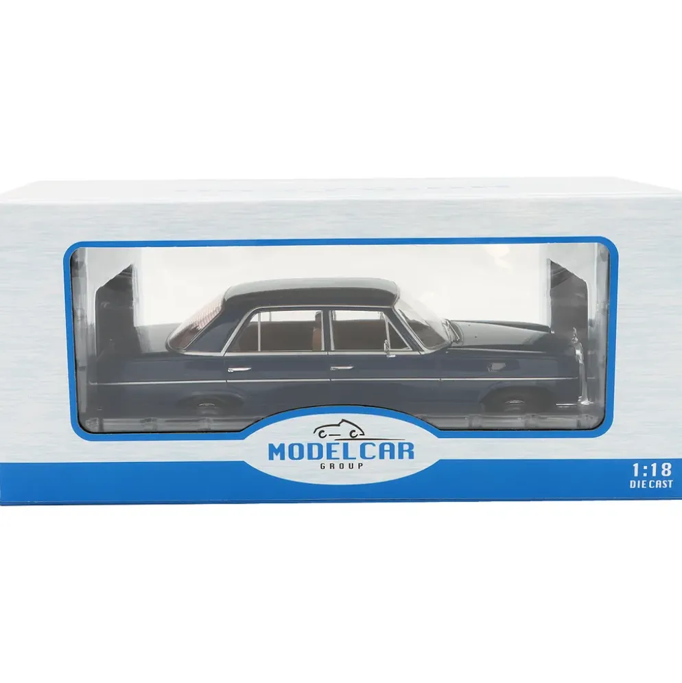Mercedes-Benz 220 D (W115) - Blå - Modelcar Group - 1:18