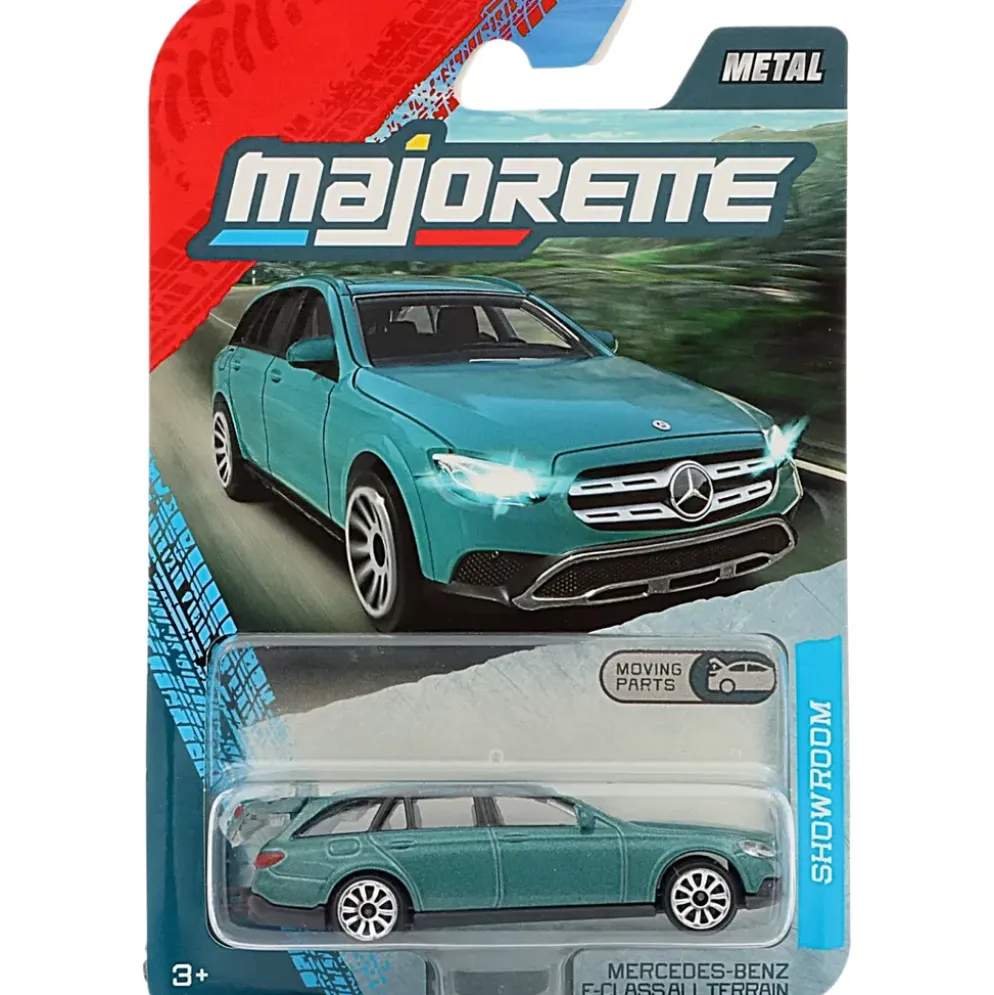 Mercedes-Benz E-Class All Terrain - Grön - Showroom Premium Cars - Majorette - 7 cm