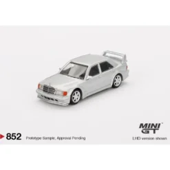 Mercedes-Benz 190 E 2.5-16 Evolution II - Astral Silver - Mini GT - 1:64