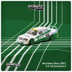 Mercedes-Benz 190 E 2.5-16 Evolution II - Tarmac - 1:64