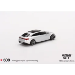 Mercedes-Benz EQS 580 4MATIC - Silver - 508 - Mini GT - 1:64