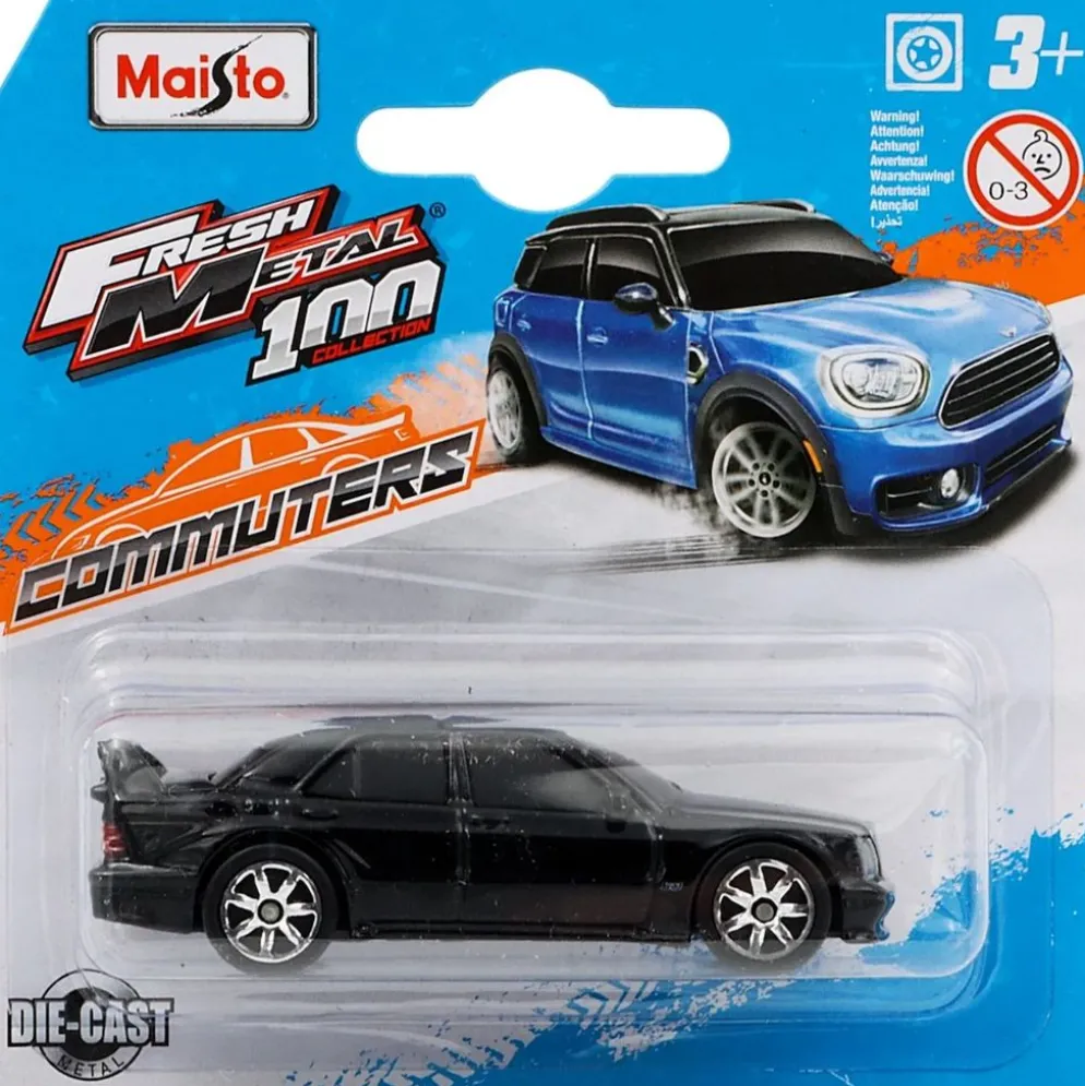 Mercedes-Benz 190E - 1990 - Svart - Maisto